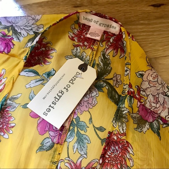 Band of Gypsies Duster Kimono - Picture 3 of 7